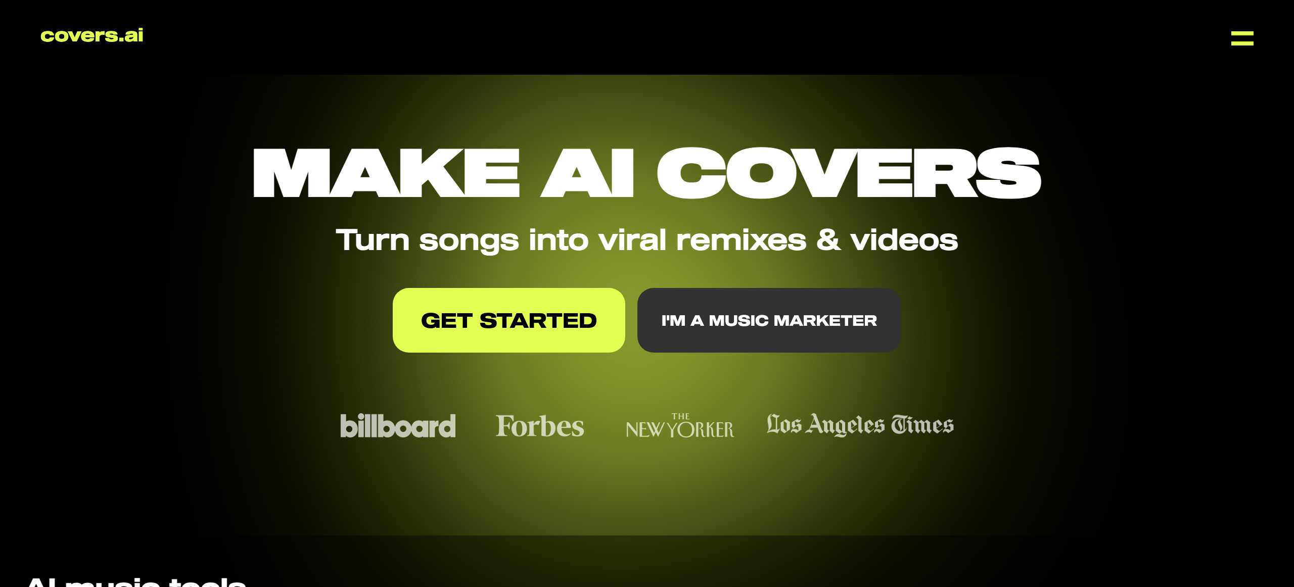 Covers AI
